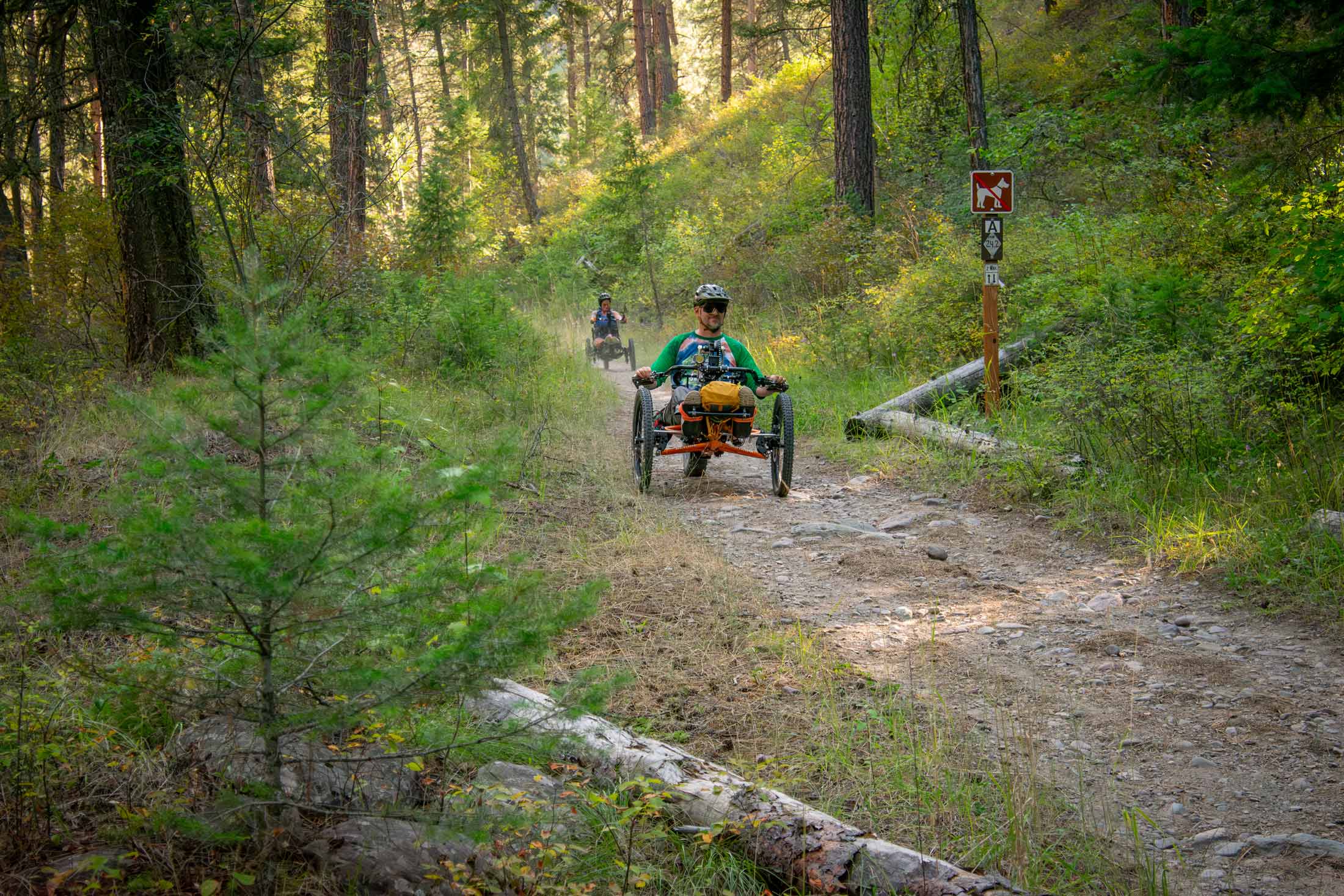 Biking in the Rattlesnake
