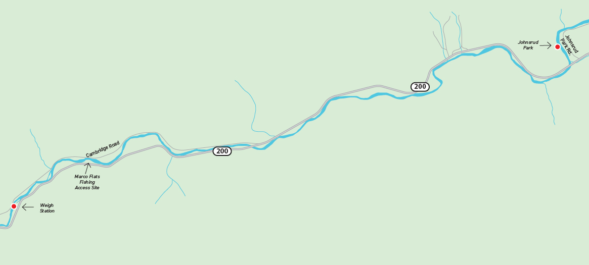 map of the blackfoot river